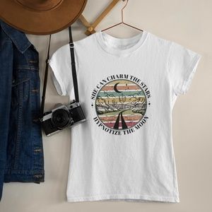 She Can Charm the Stars & Hypnotize the Moon Women's T-Shirt